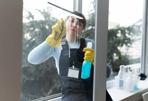 Nettoyage de vitres intérieures et extérieures à Villecomtal